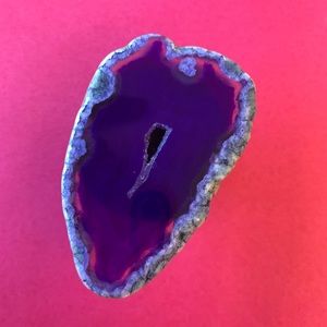 Agate stone phone stand handmade